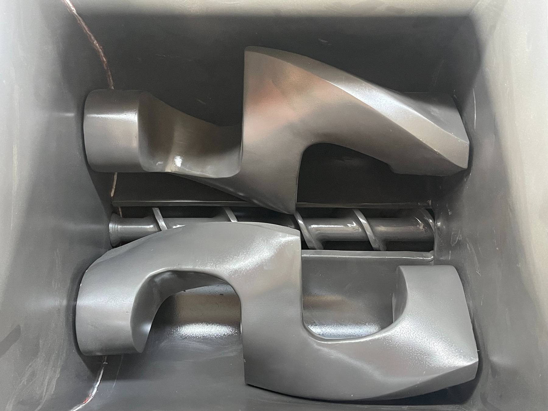 High-Wear-Screw-Discharge-Vacuum-Kneader (2) Amasadora de vacío de descarga de tornillo de alto desgaste (2)