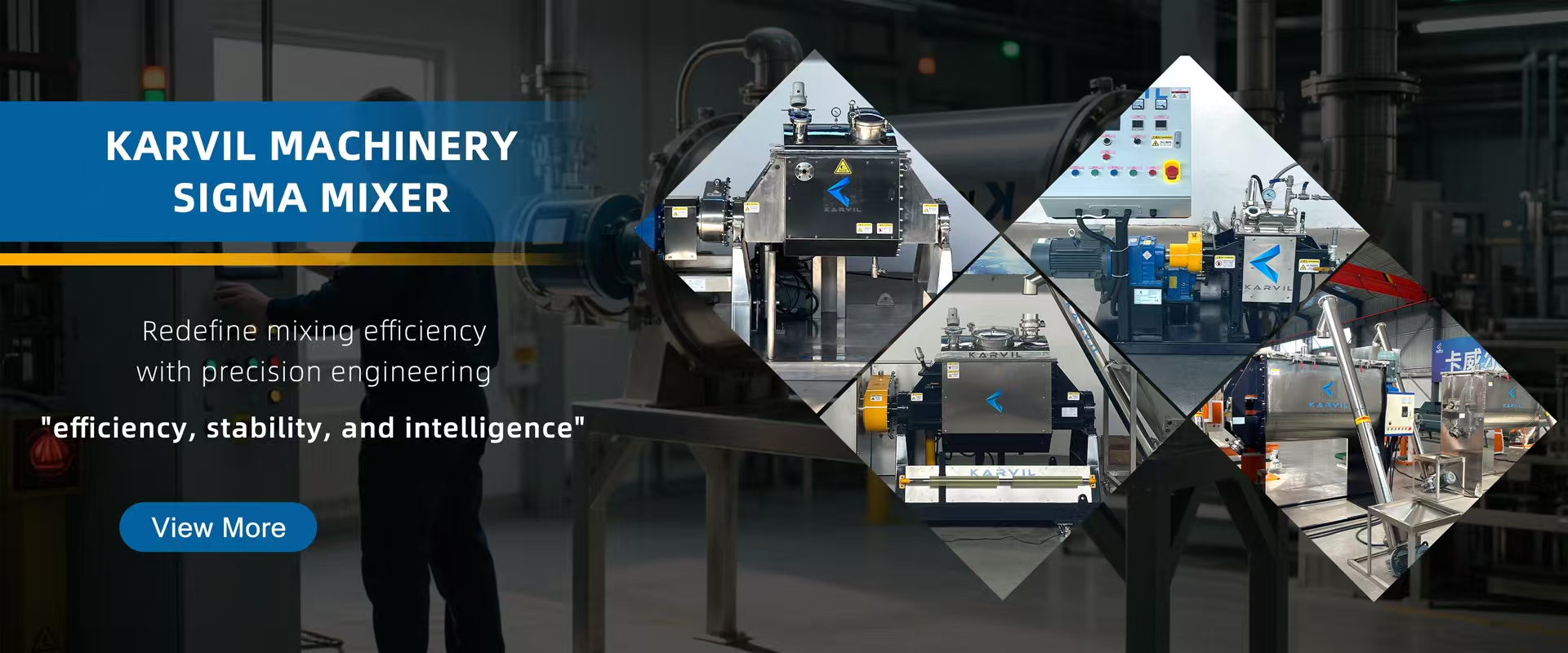  Karvil Machinery | Fabricante profesional de mezcladores Sigma