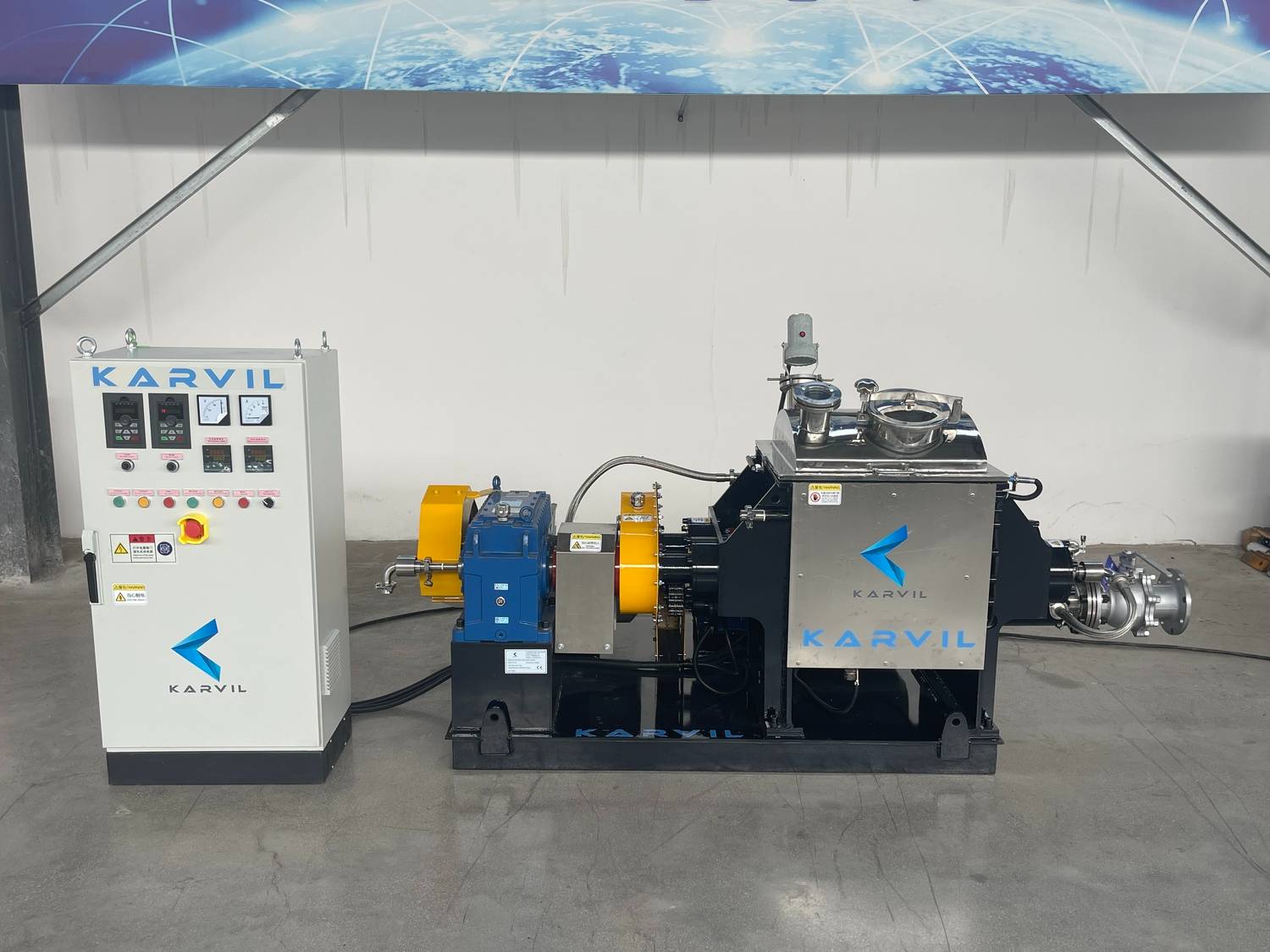 ¡Nueva entrega a Grecia! Sigma Kponder Mezcadora para goma de silicona